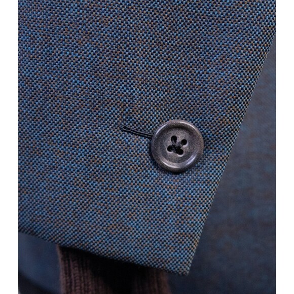 Hart Schaffner Marx ROSENS 38S One Button Sport Coat Jacket Blazer 2-Button Wool - Picture 8 of 14